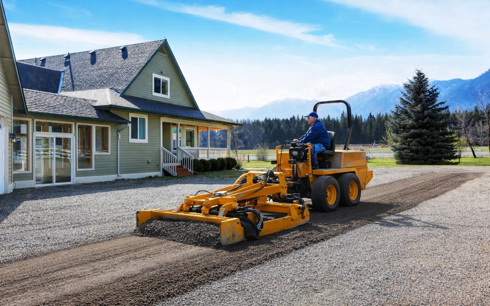 New Gravel Driveway 003